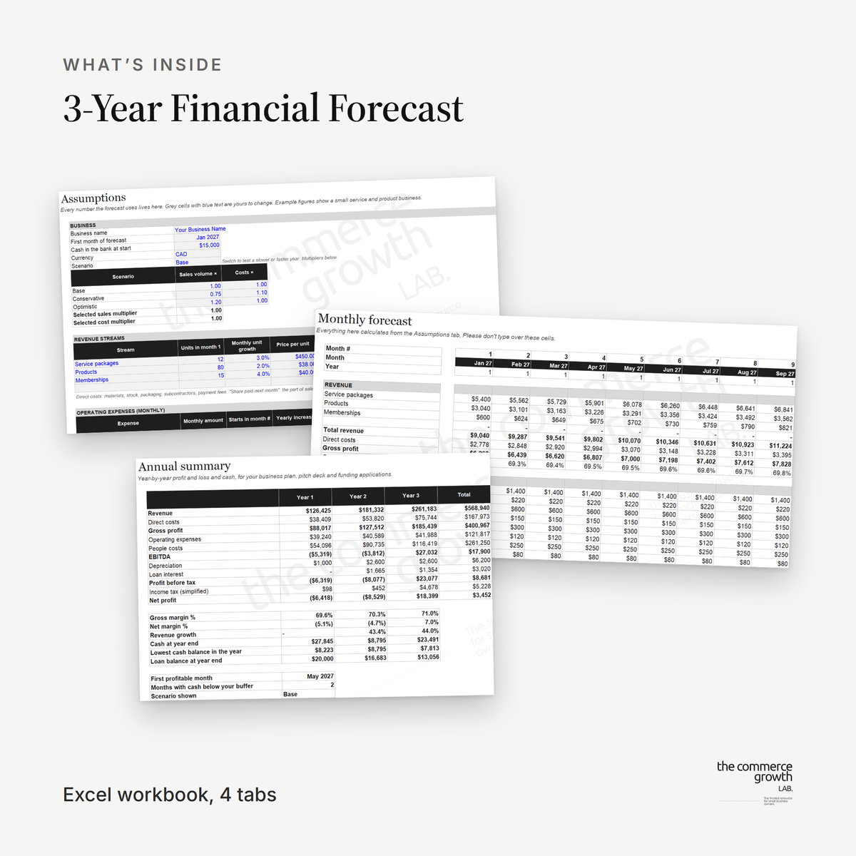 3-Year Financial Forecast