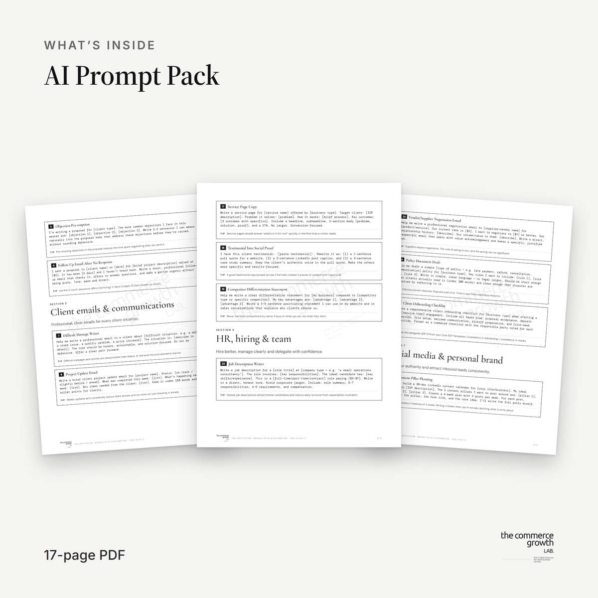 AI Prompt Pack