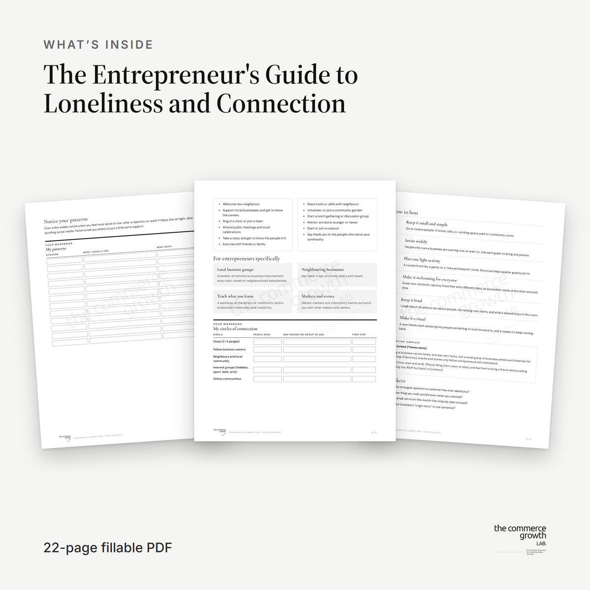 The Entrepreneur's Guide to Loneliness and Connection
