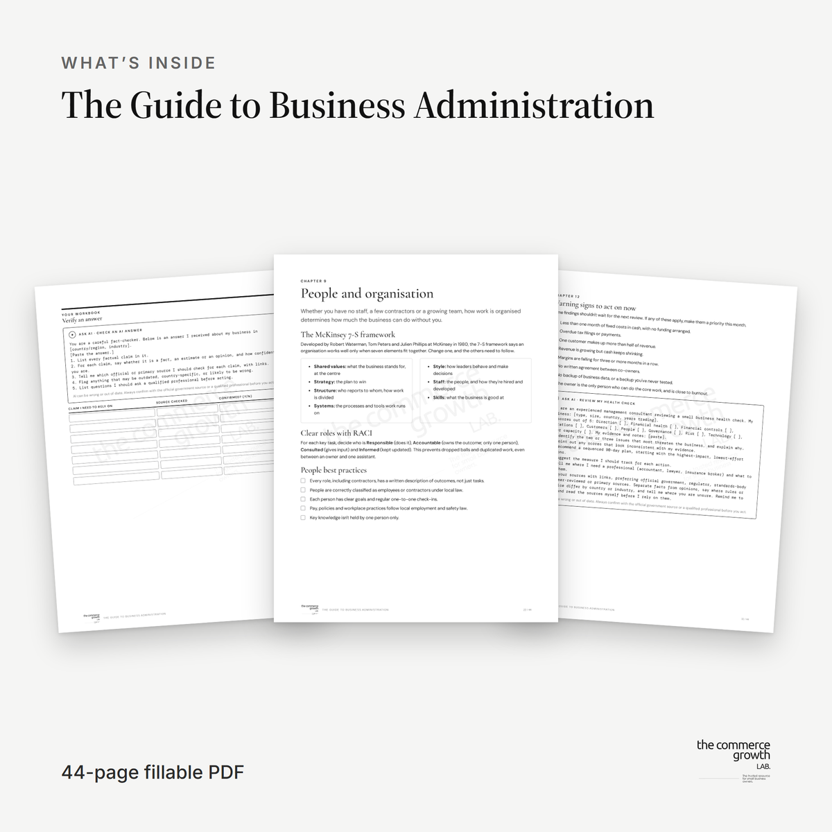 The Guide to Business Administration