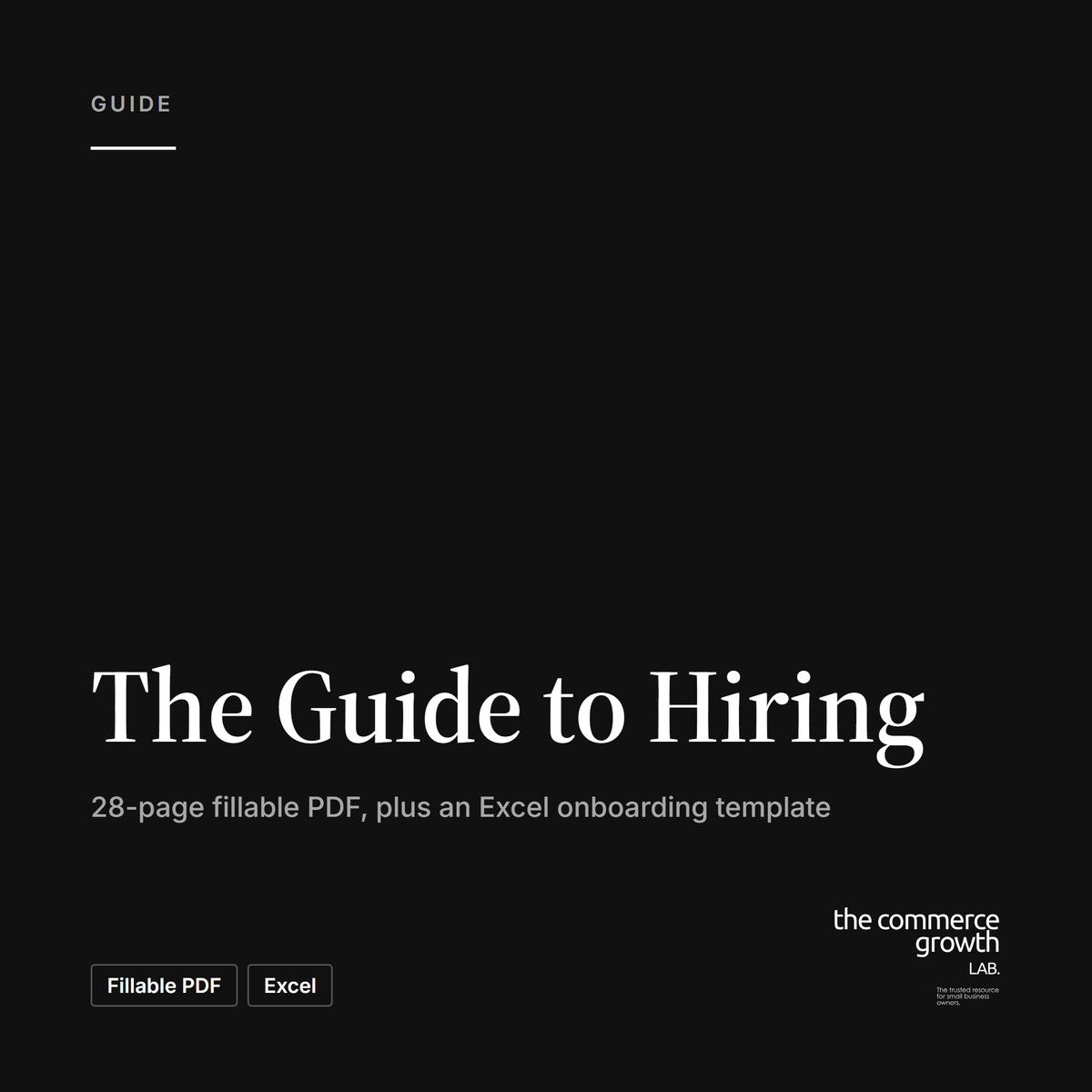 The Guide to Hiring