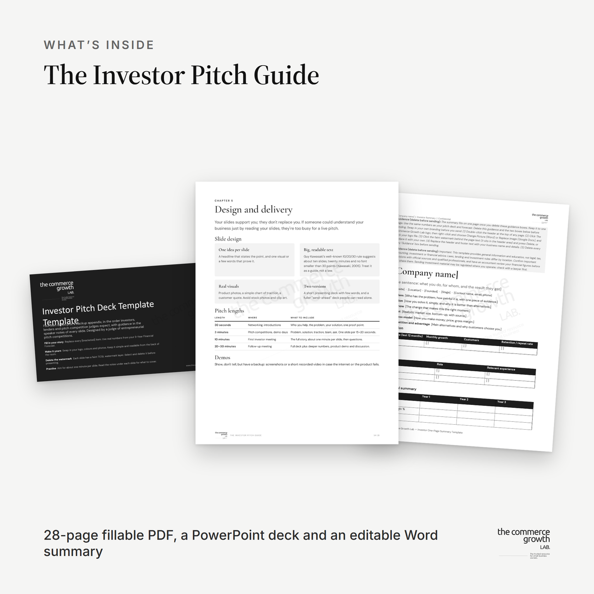The Investor Pitch Guide