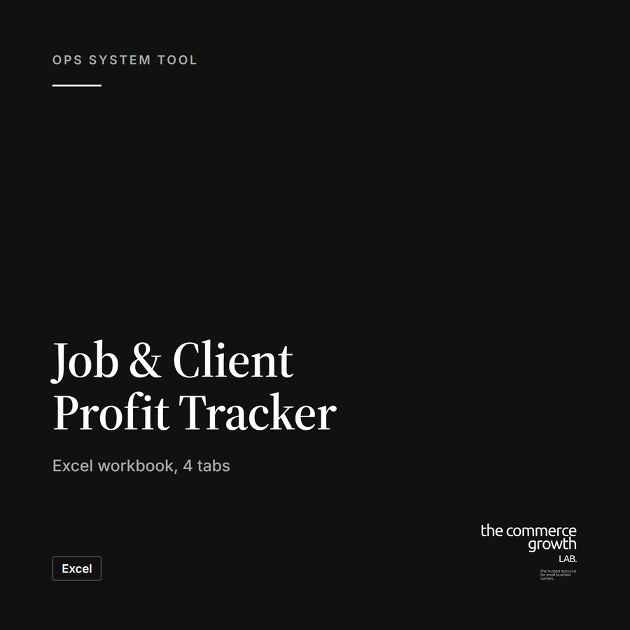Job & Client Profit Tracker