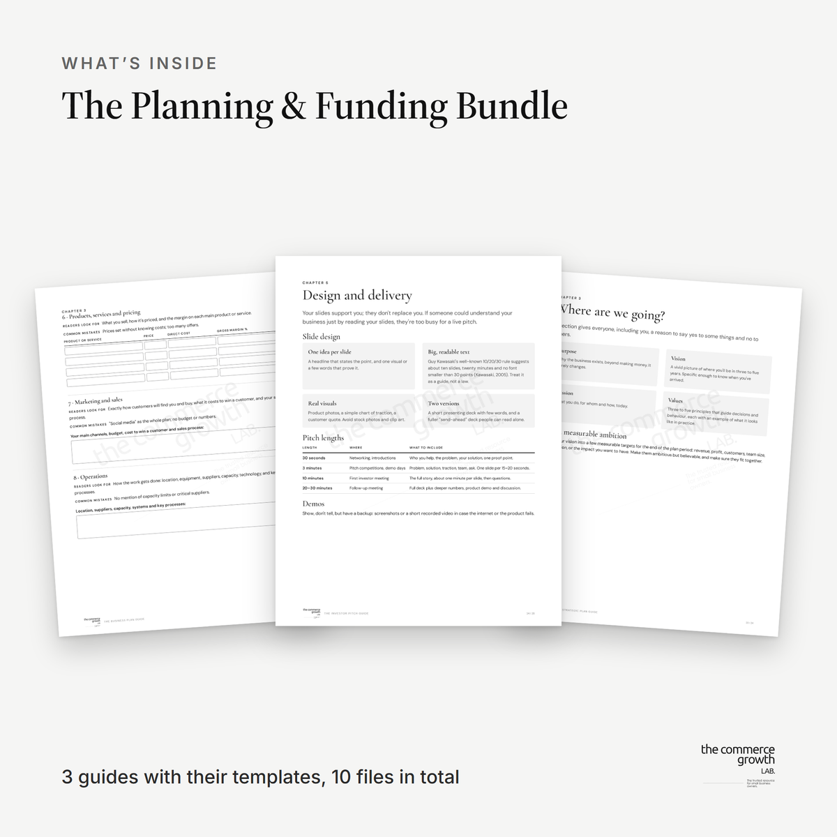 The Planning & Funding Bundle