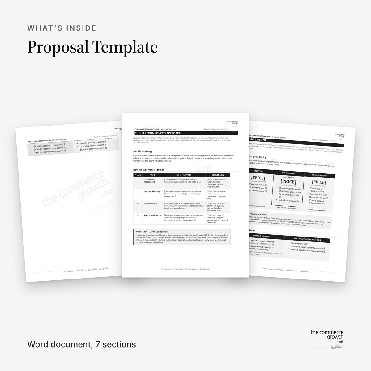 Proposal Template