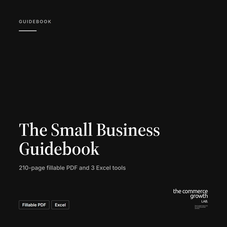 Small Business Guidebook, built for you