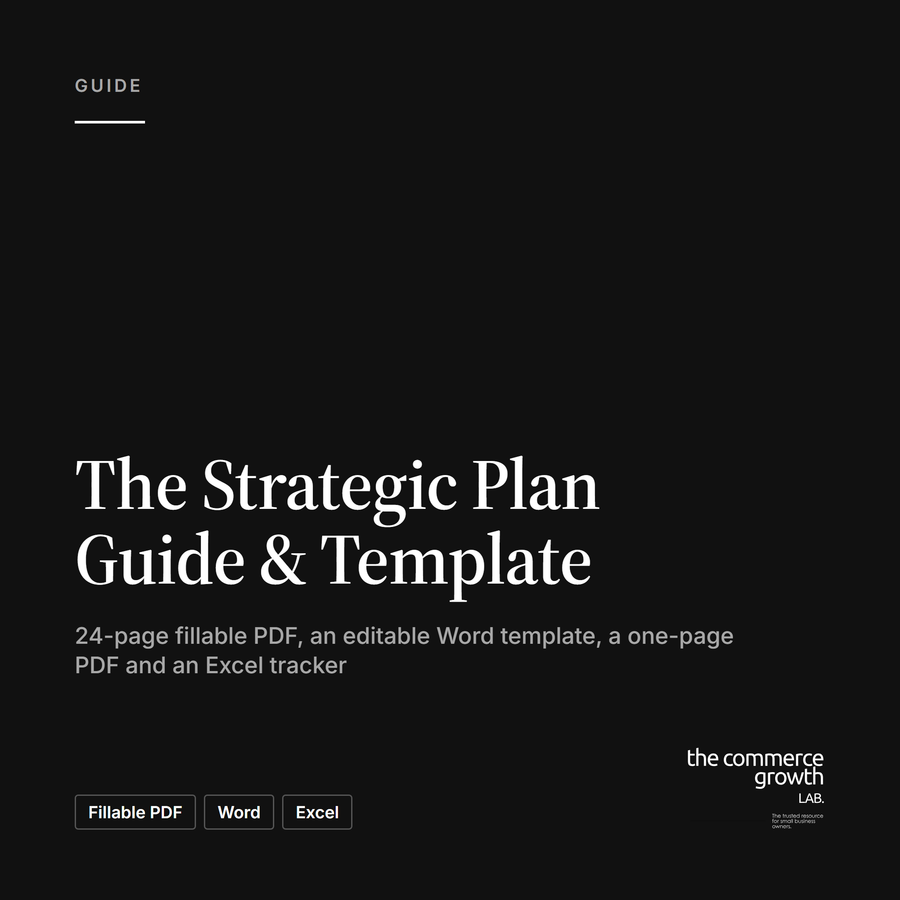 The Strategic Plan Guide & Template
