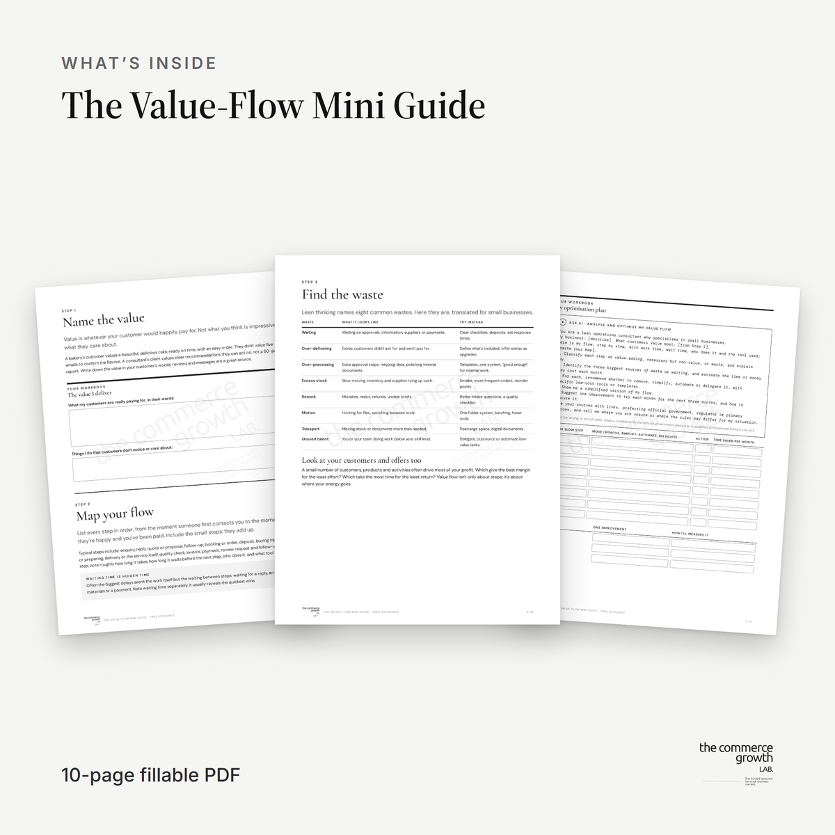 The Value-Flow Mini Guide